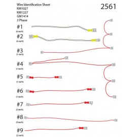 Wire Harness Set - 3 Phase - KM1027/1227